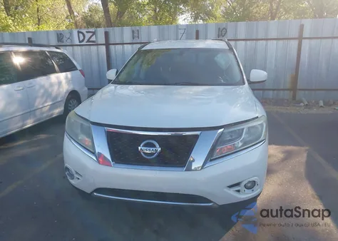 2014 Nissan Pathfinder Sl z USA, uszkodzony, nr VIN 5N1AR2MM7EC687692